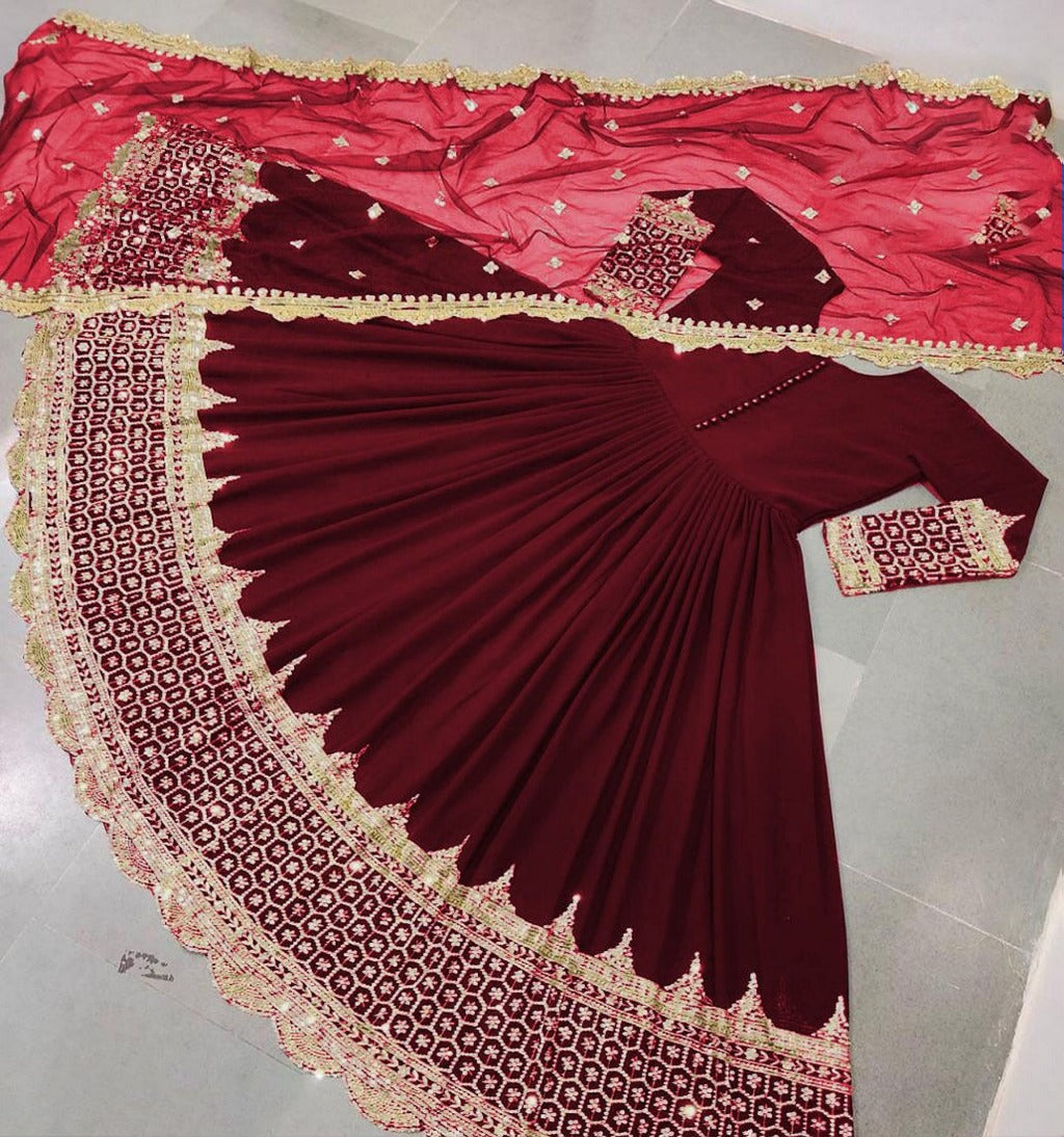 Sikvense 3Pc Embroidery MAXI