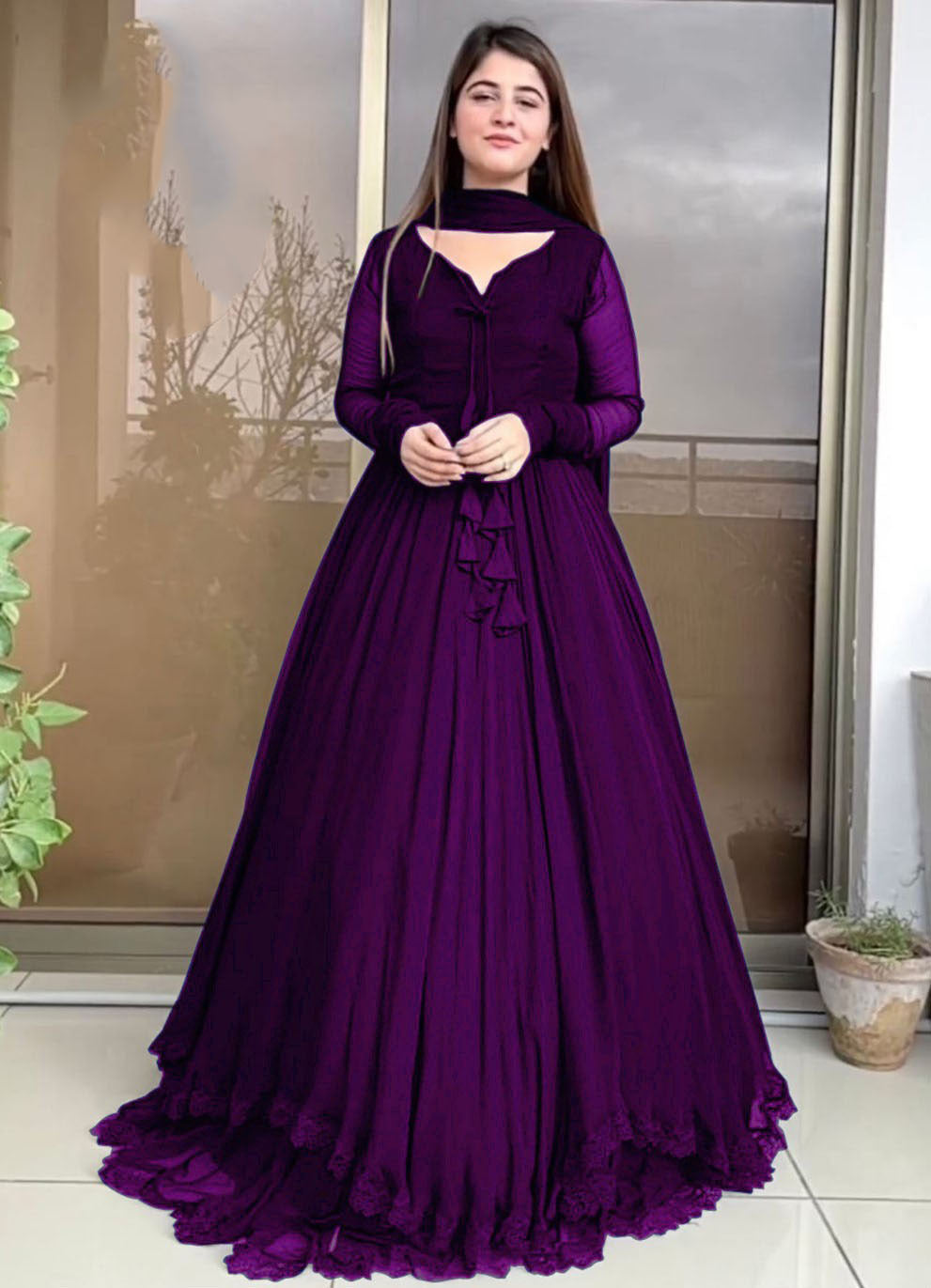 Double border 3 peiece maxi
